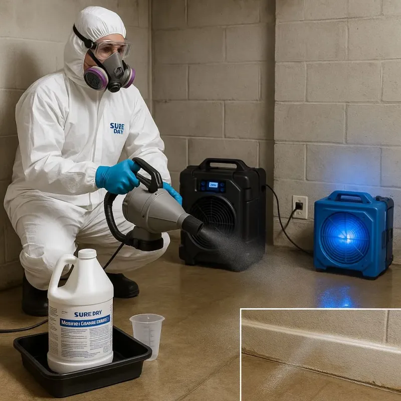 Sanitization and Odor Removal process in Liberty, KY